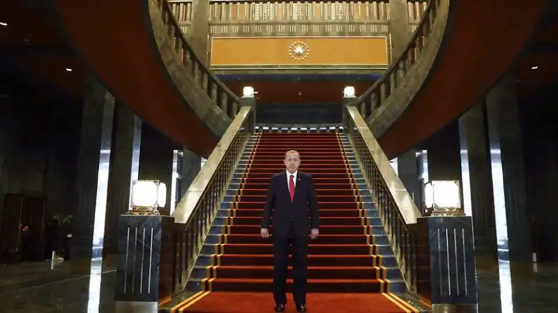 il  palazzo di erdogan ad ankara