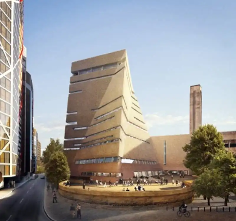  il progetto della nuova  ala Tate Modern