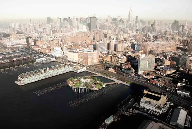 il progetto hudson river park 10 pier 55