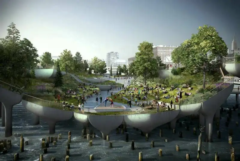 il progetto hudson river park 11 pier 55