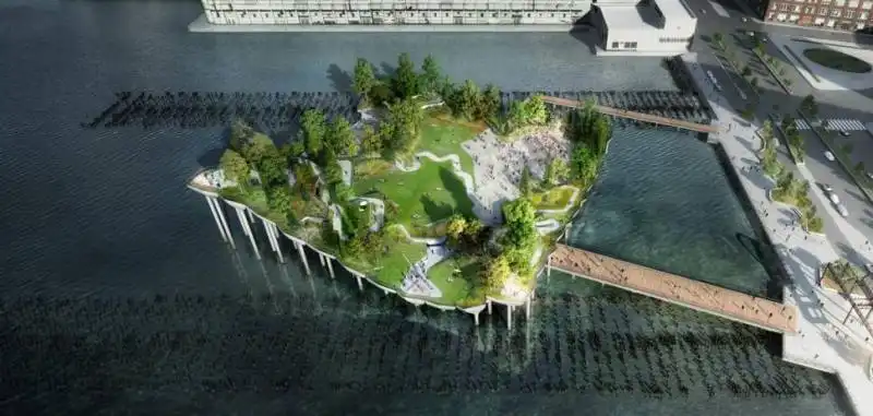 il progetto hudson river park 12 pier 55