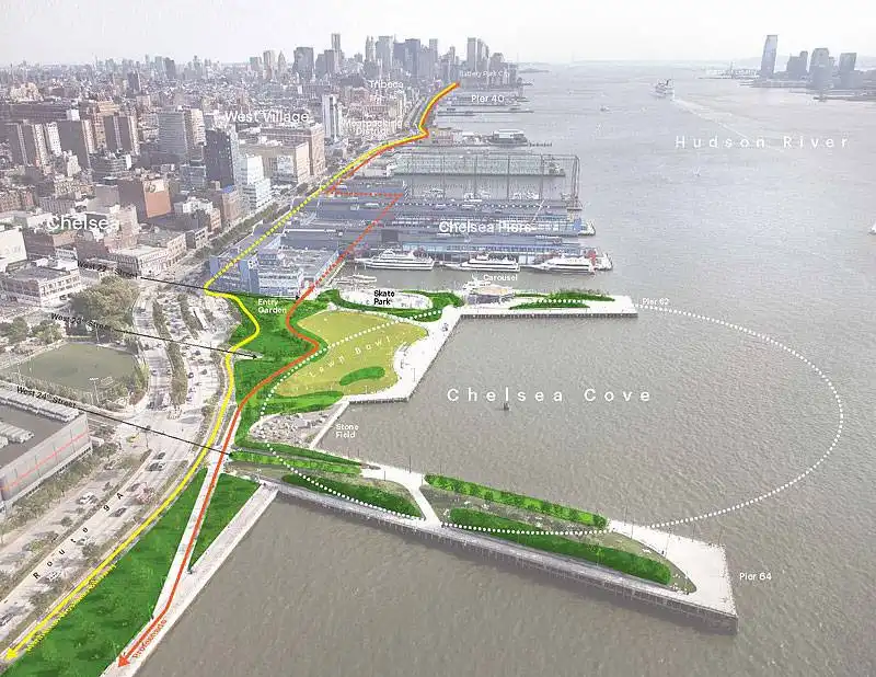 il progetto hudson river park4