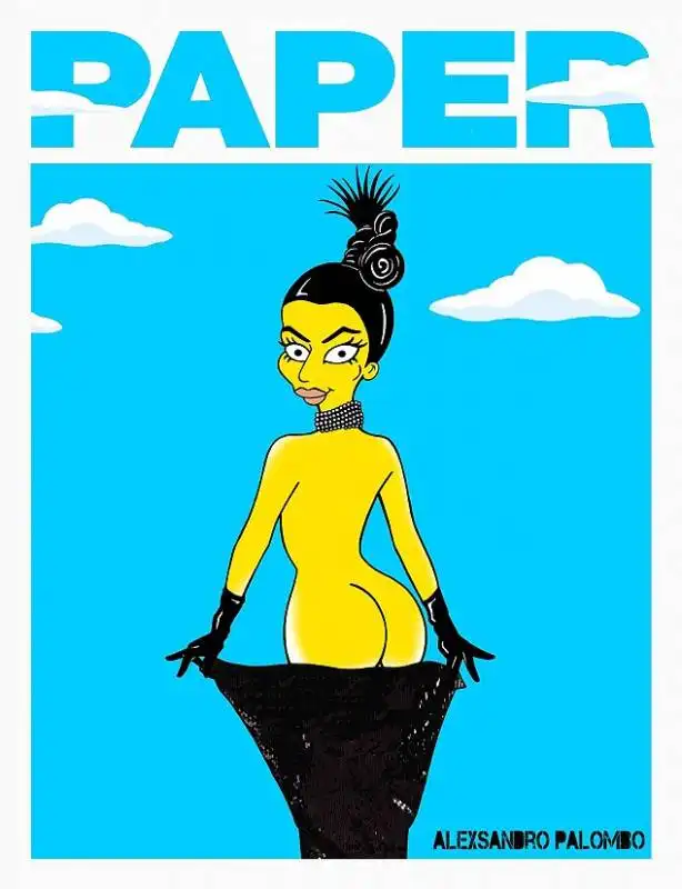 kim kardashian versione simpsons 3