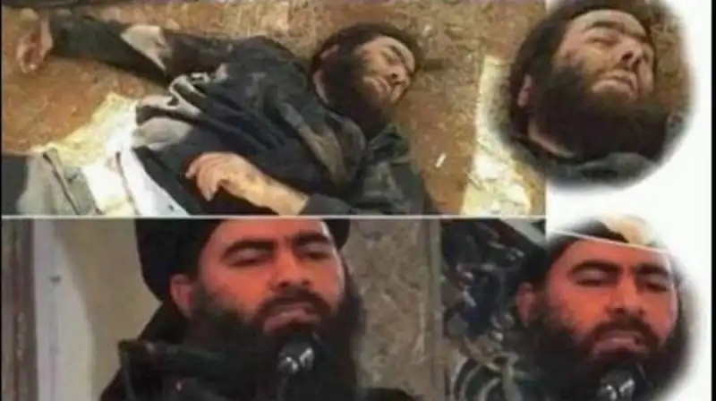 LA FOTO DEL PRESUNTO CADAVERE DEL CALIFFO AL BAGHDADI 