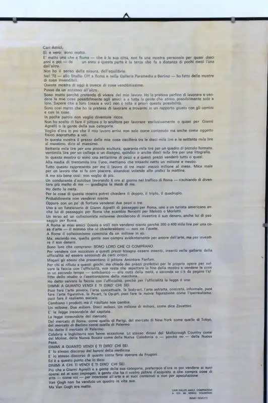 lettera di remo remotti