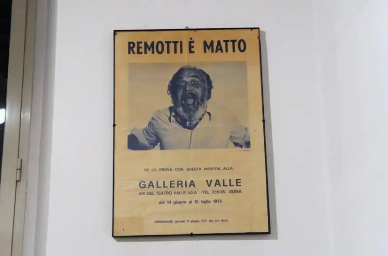 locandina del 1975 di remo remotti