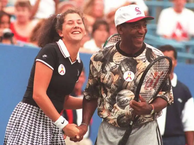 monica seles bill cosby