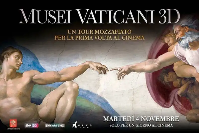 musei vaticani 3d la grande arte al cinema