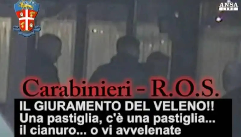 ndrangheta 40 arresti il giuramento 4