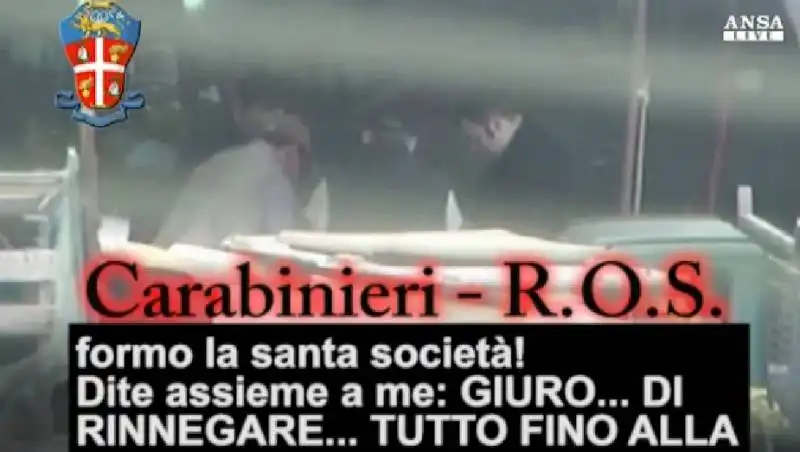 ndrangheta 40 arresti il giuramento 9