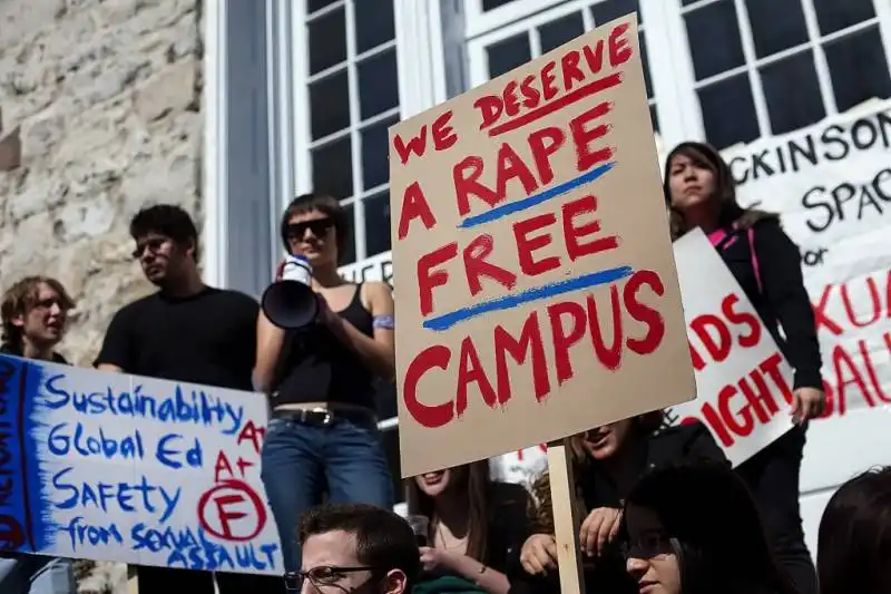 No Rape nei campus americani