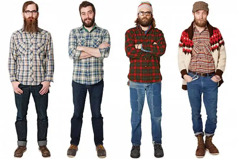 nuovi modelli lumbersexual