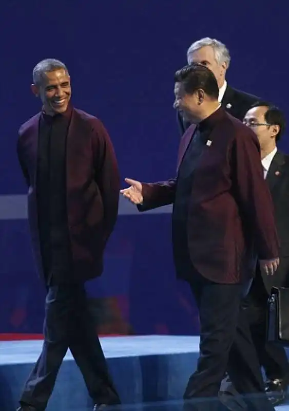 obama sorride a xi jinping