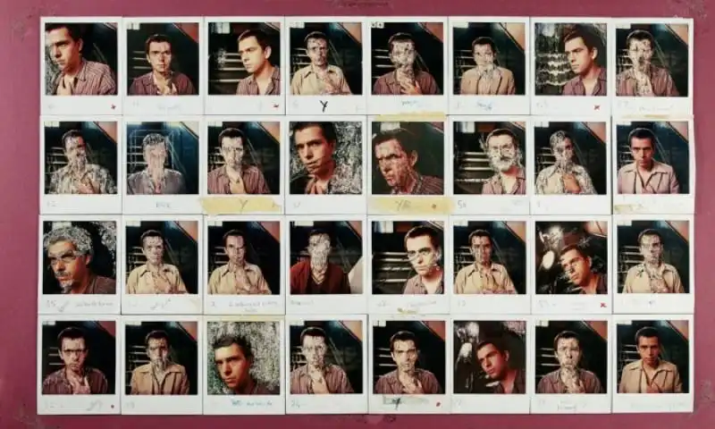 peter gabriel’s distressed colour polaroids, 1980