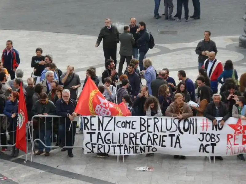 proteste renzi catania 3