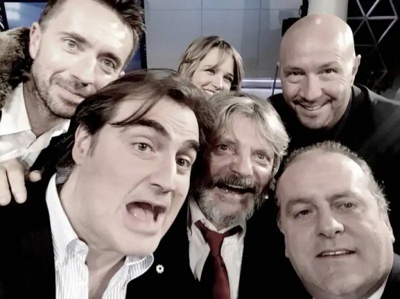 selfie pardo vicedomini scanzi ferrero barra zenga