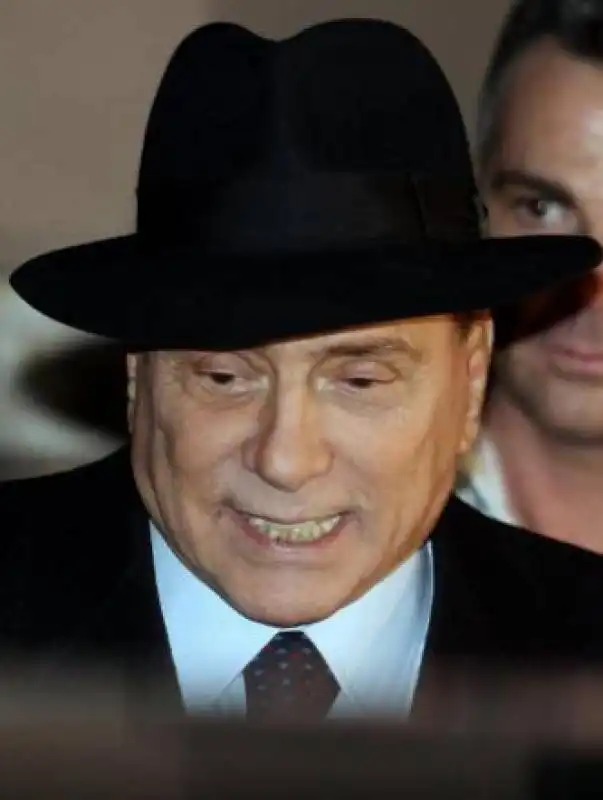 silvio  berlusconi borsalino