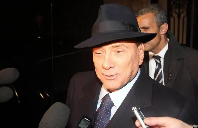 silvio berlusconi borsalino