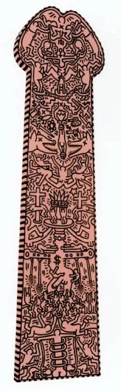 the great white way di keith haring