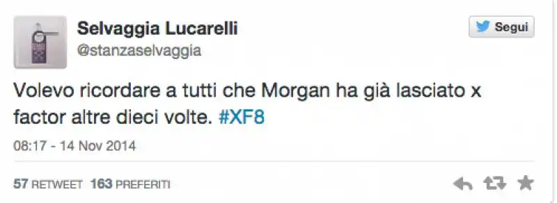 TWEET SELVAGGIA LUCARELLI