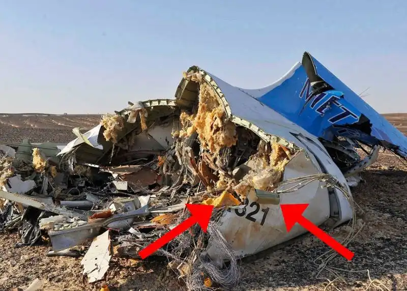 aereo russo caduto nel sinai  9