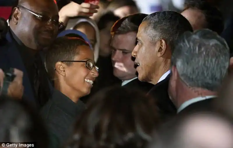 ahmed mohamed e barack obama