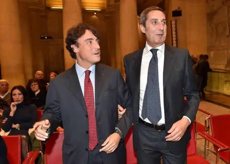 alberto di majo con gian marco chiocci