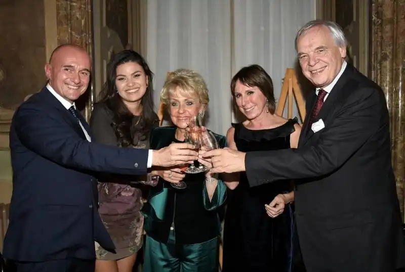 alfonso signorini - daniela pereira - daniela javarone - cinzia sasso - alexander pereira