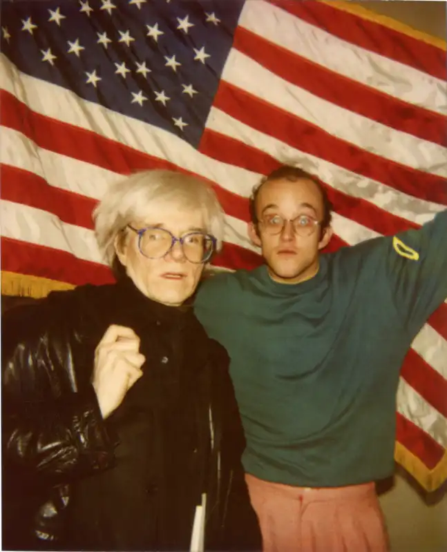 andy warhol e keith haring