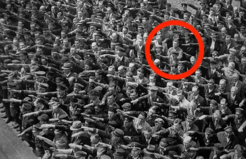 august landmesser ad amburgo   1936