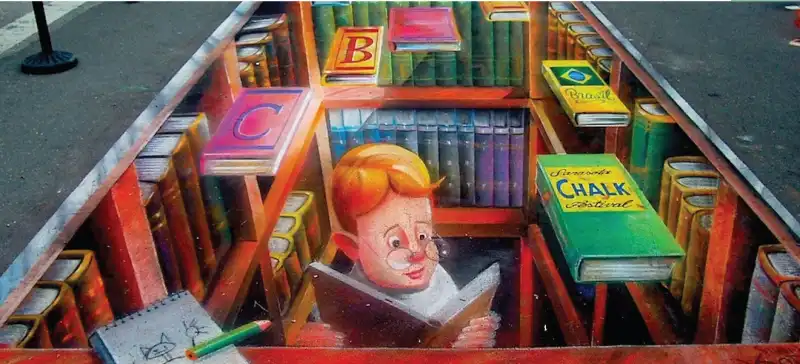 biblioteca al chalk festival