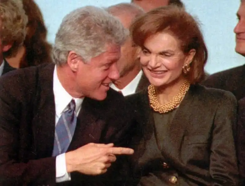 bill clinton e jackie kennedy