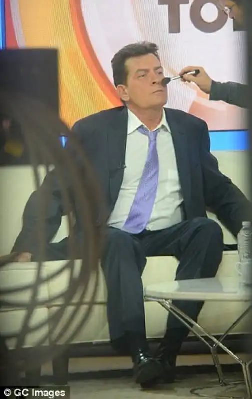 charlie sheen al today show