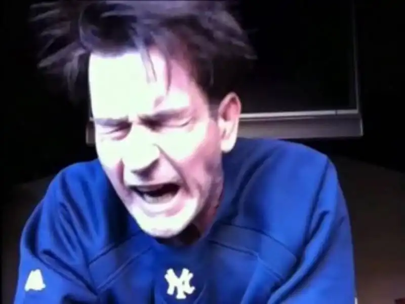 charlie sheen video  