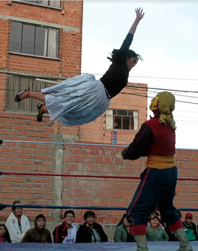 cholita in volo