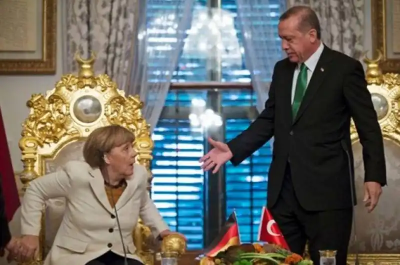 erdogan merkel  