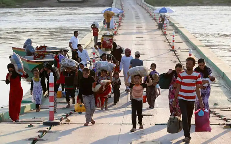 i profughi yazidi