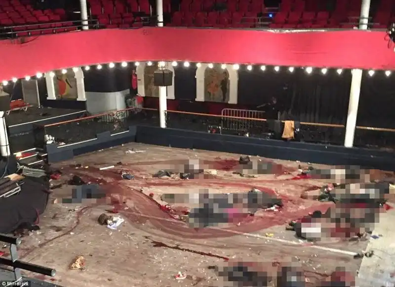 il bataclan dopo attacco