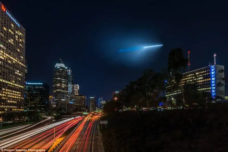 il mssile sui cieli della california   1