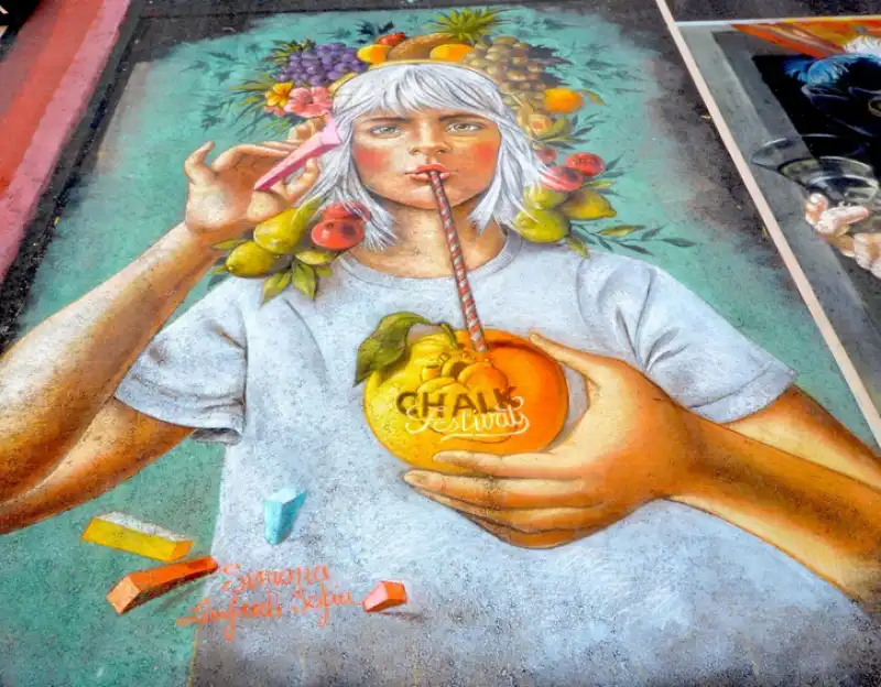 italiana simona lanfridi al chalk festival