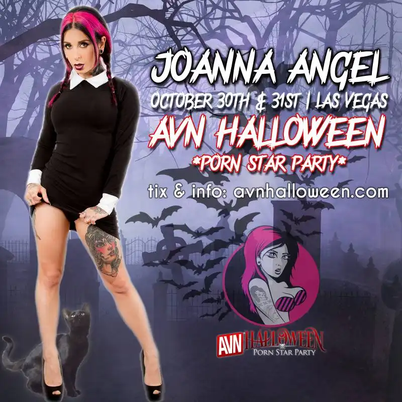 joanna angel a avn halloween party