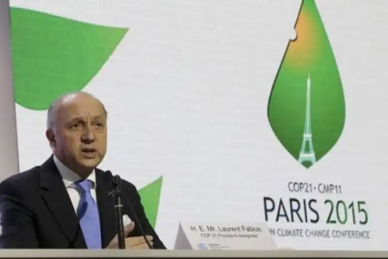 laurent fabius cop21