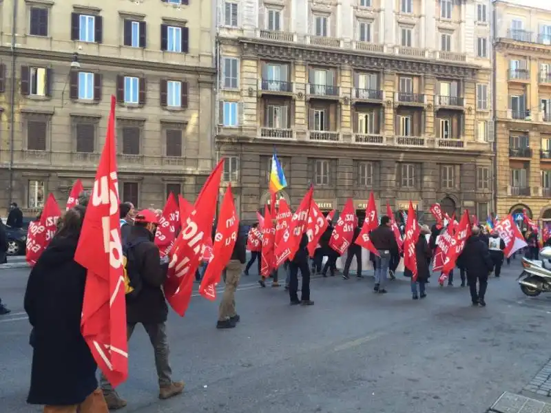 manifestazione pubblico impiego roma