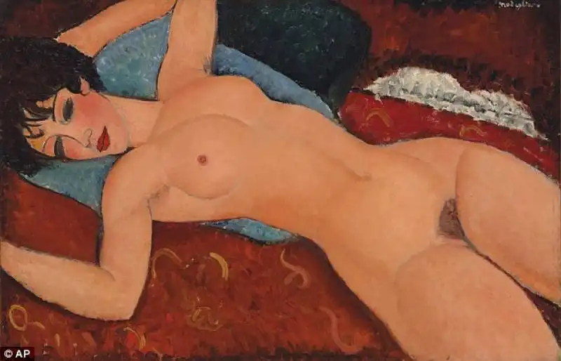 nu couche   modigliani