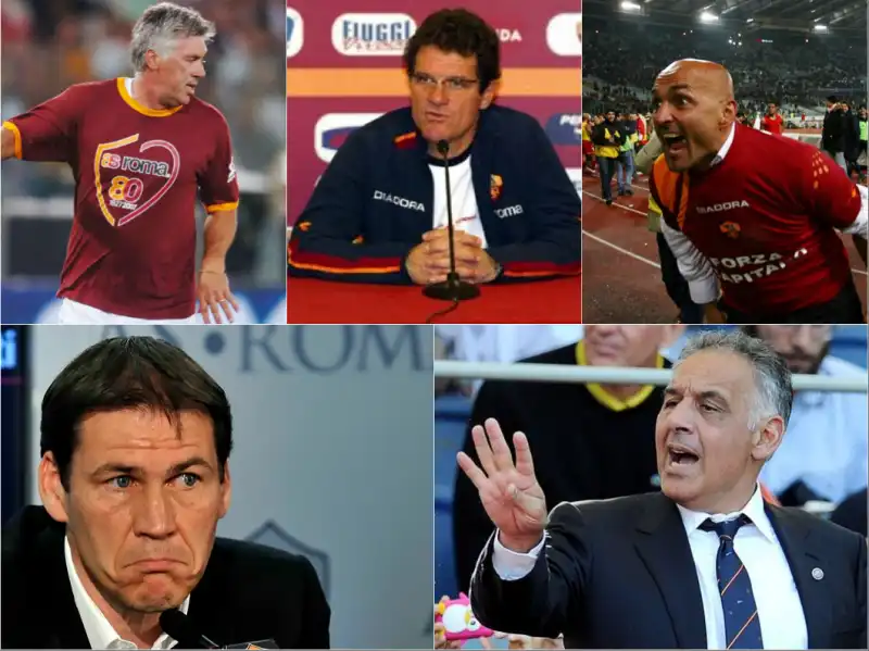 PALLOTTA GARCIA CAPELLO SPALLETTI ANCELOTTI