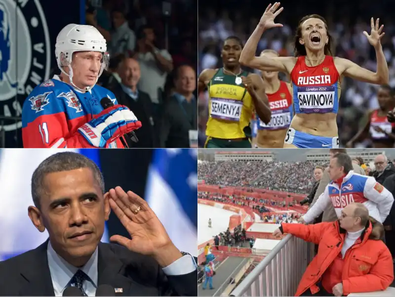 PUTIN OBAMA RUSSIA DOPING