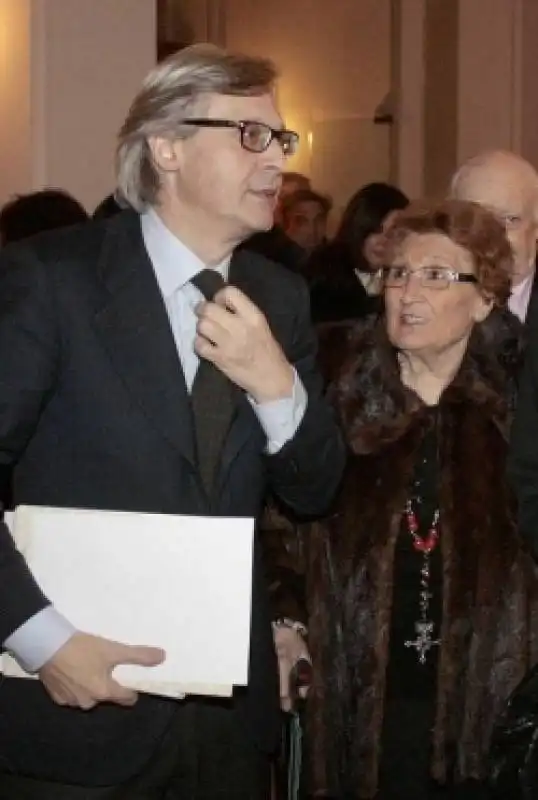 rina cavallinI madre di vittorio sgarbi