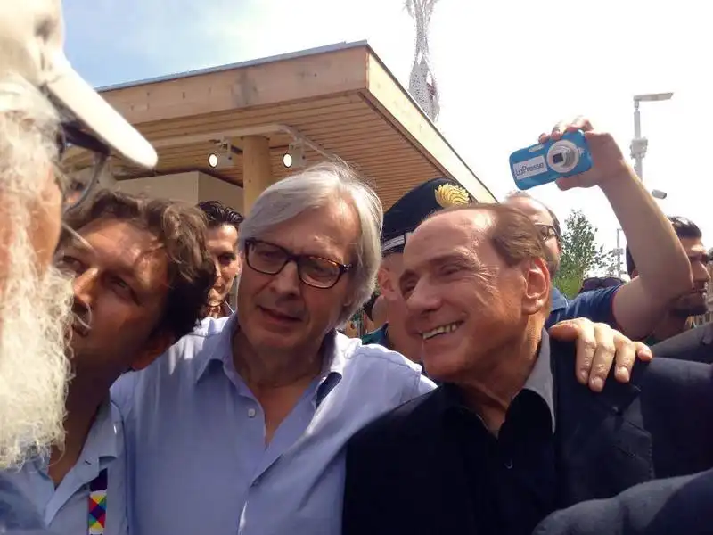 SGARBI BERLUSCONI EXPO