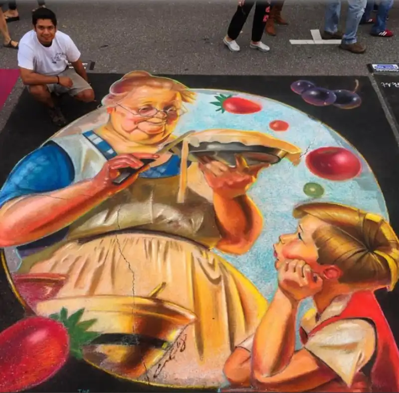 torte di mele al chalk festival