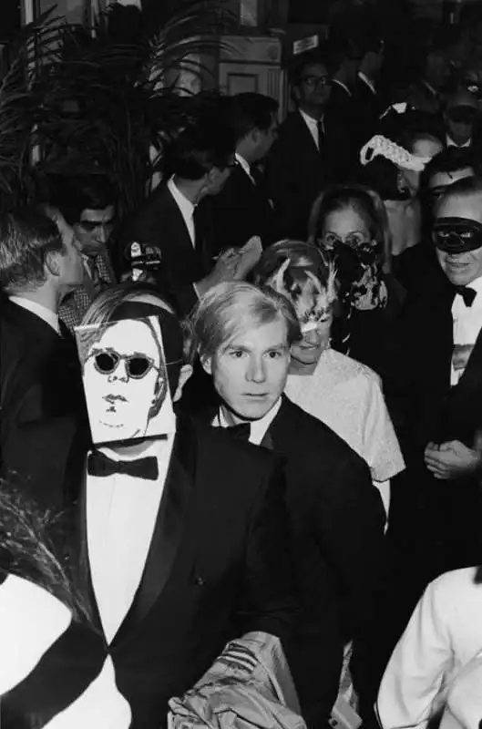 andy warhol black & white ball